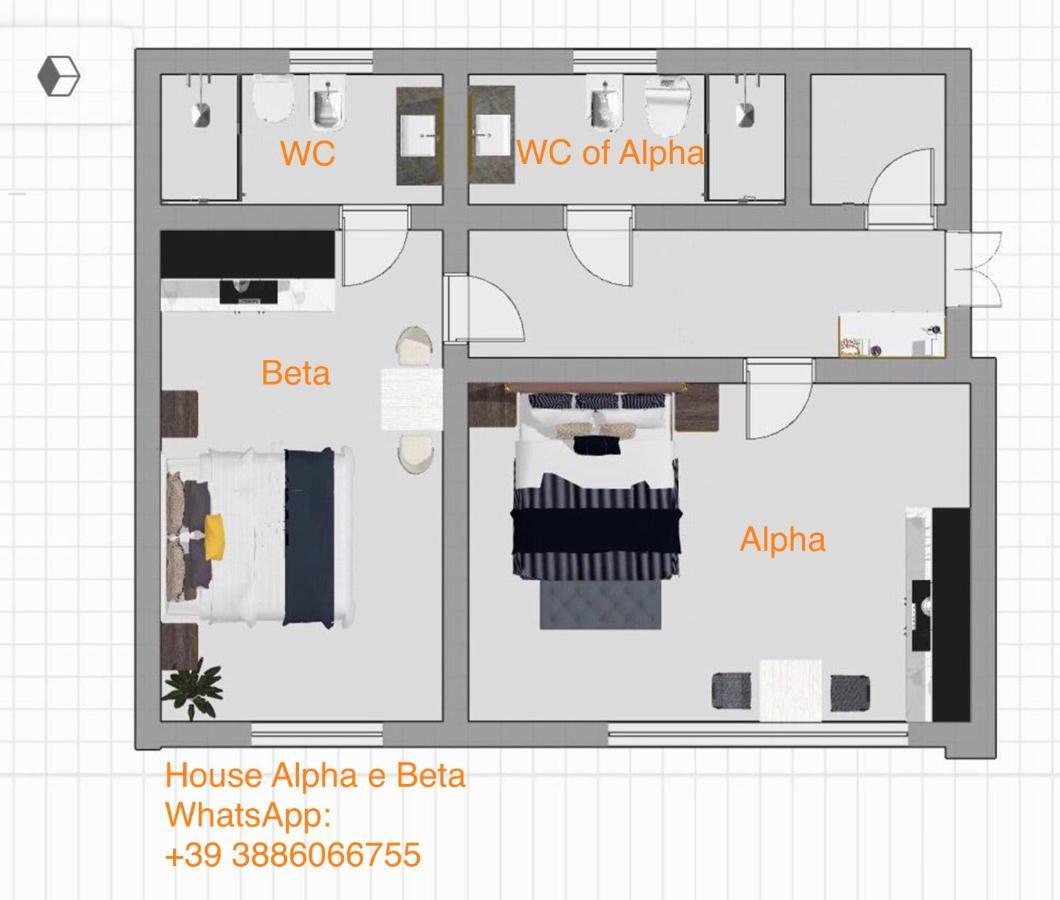 House Alpha E Beta Lägenhet Syrakusa Exteriör bild